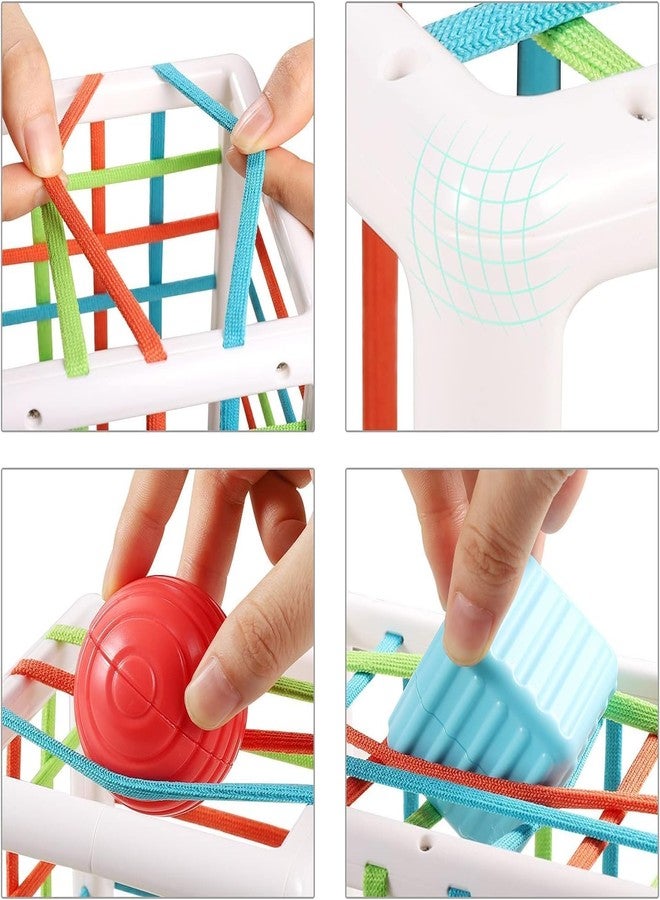 Toy Vibes مكعب فرز الأشكال - مكعبات أطفال ممتعة وتعليمية - Image 4